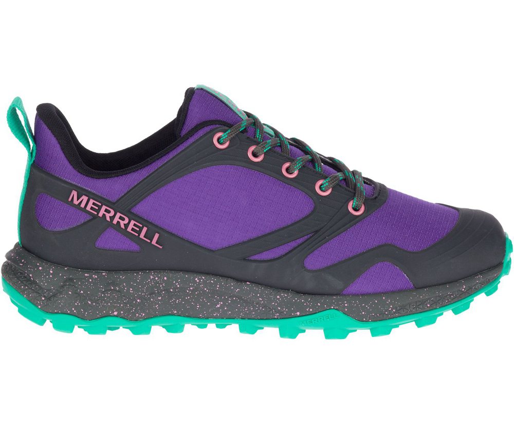Merrell Hiking Shoes Purple/Black - Altalight - Womens 93CMRJTKQ